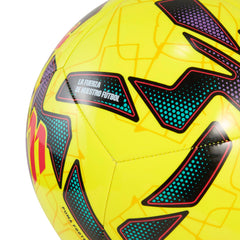 PUMA Orbita LaLiga in use during training demonstrating stable flight and durability