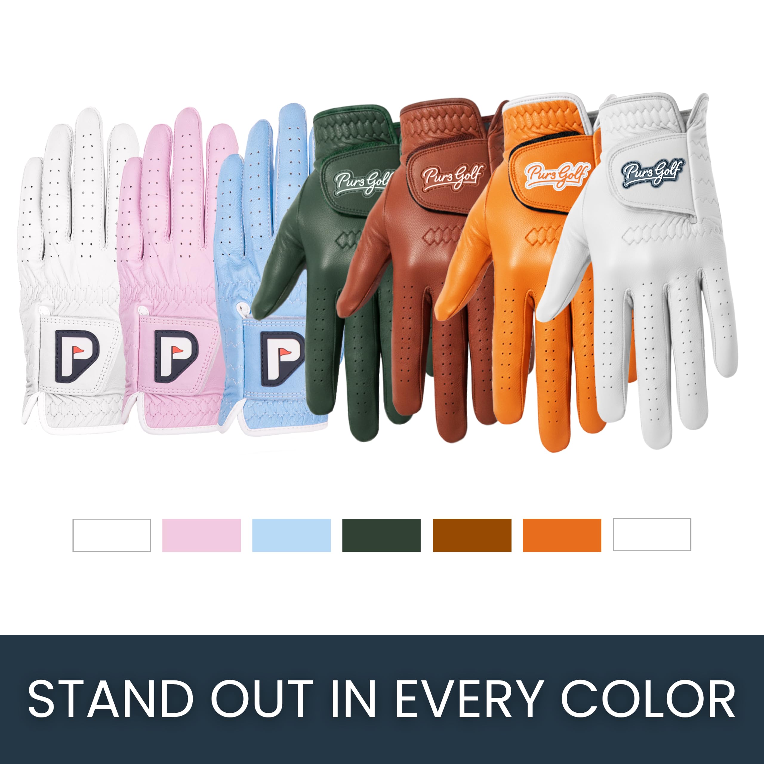 PUR3 Golf lifestyle shot on course showing stylish match with golf outfit
