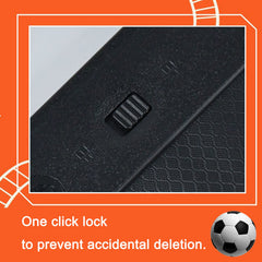 Pure Vie instant erase button close-up showing fast-clear benefit