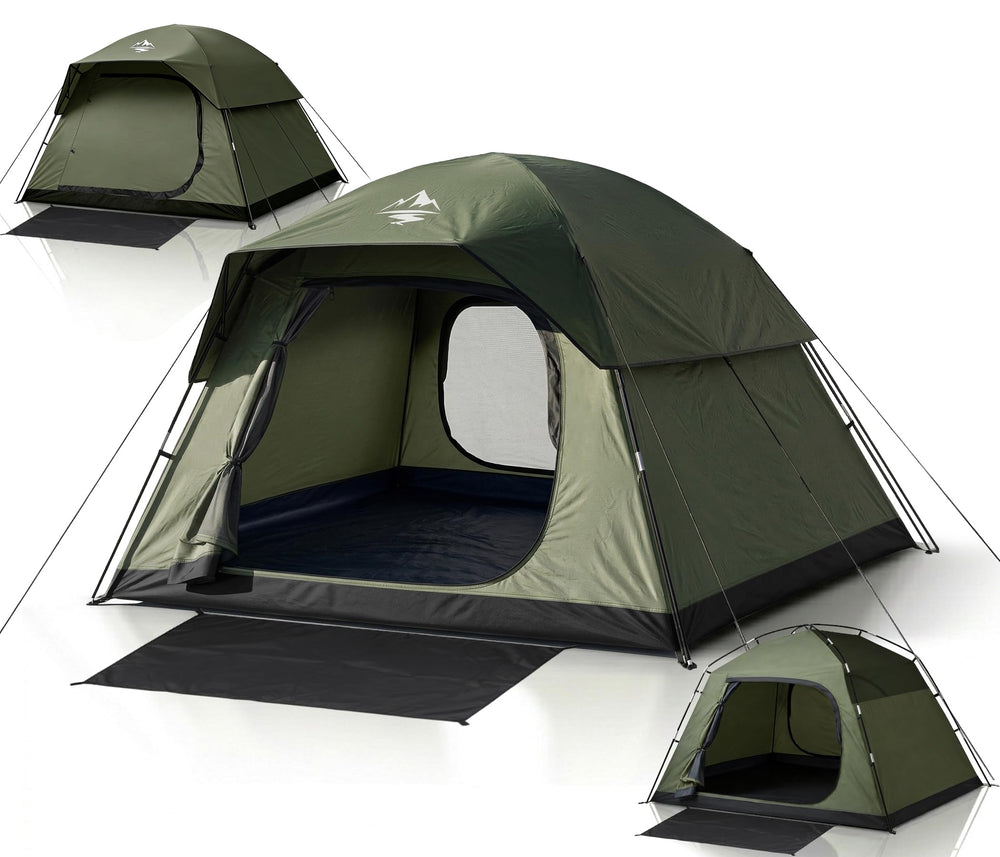 Purebox front exterior view showing roomy shelter and weather protection