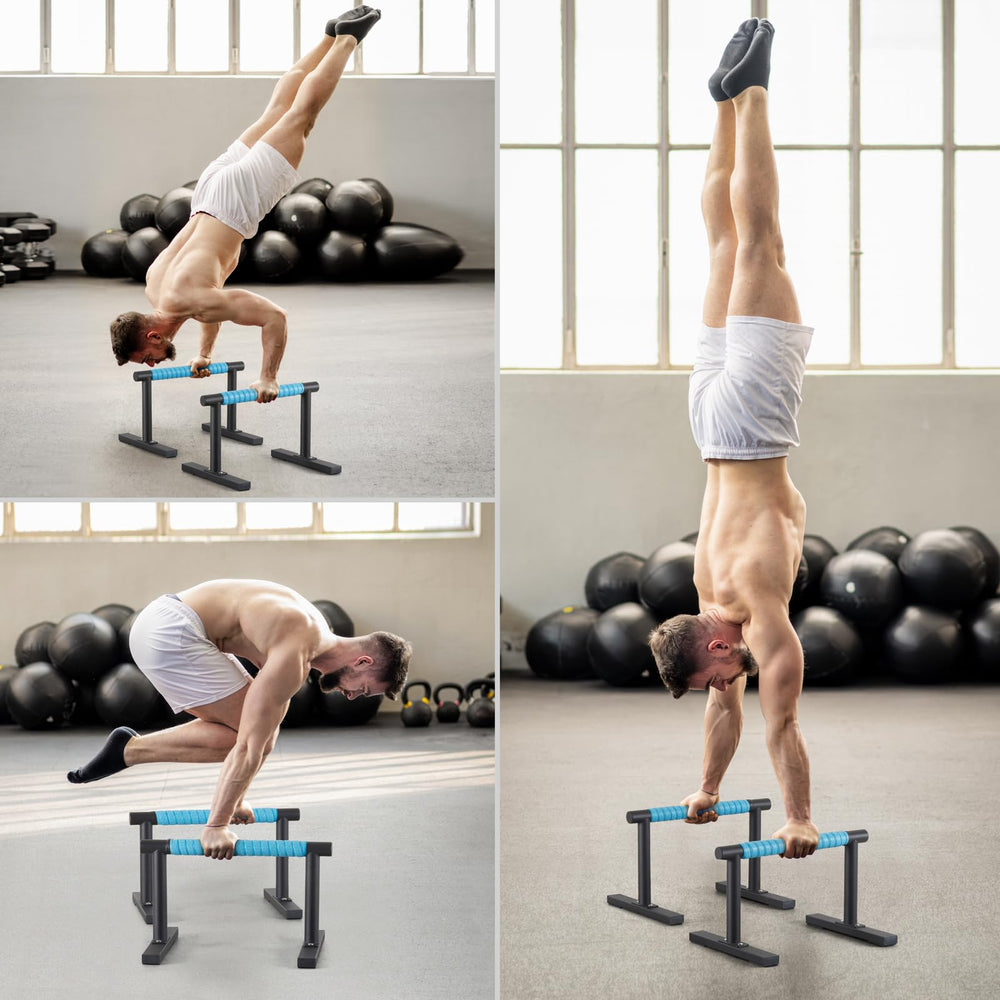 Purife packaged parallettes with included Allen wrench for fast tool-free assembly