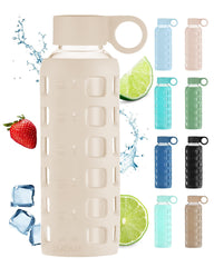 purifyou bottle front view showing full design and hydration markers