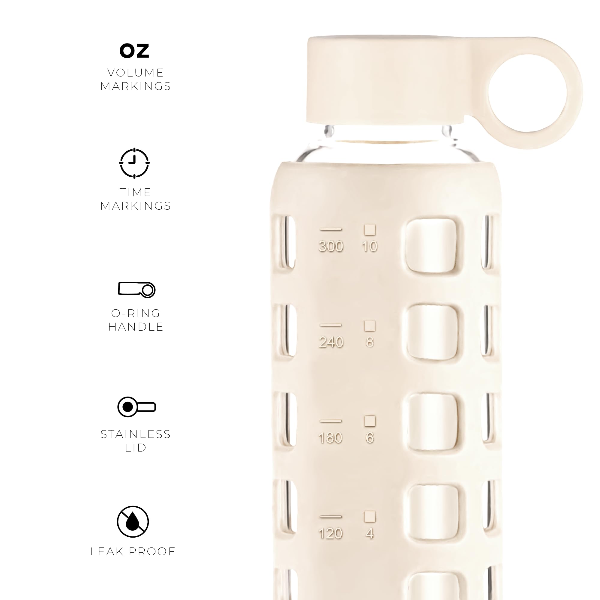 purifyou silicone sleeve texture offering grip and impact protection
