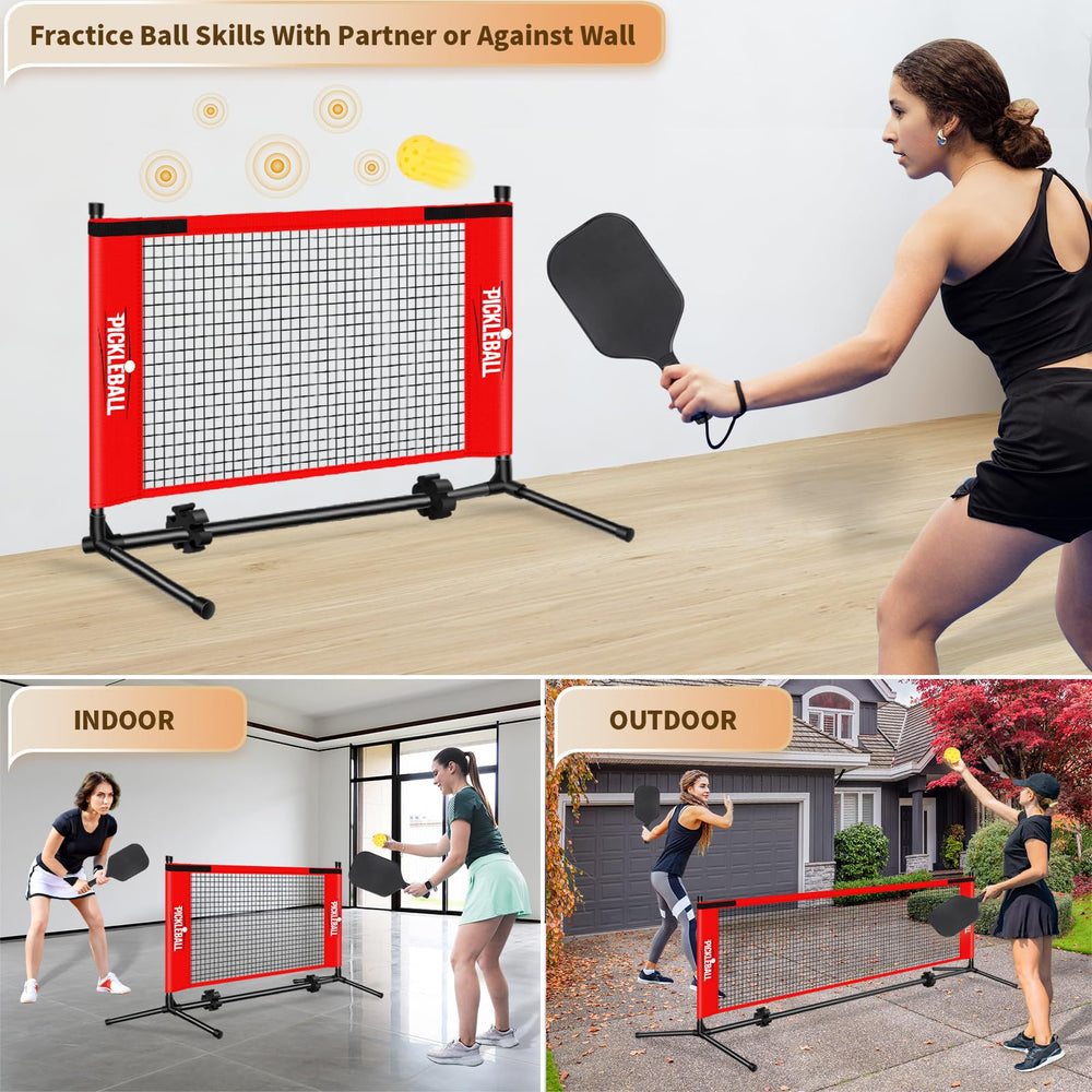 PUULIVEE backyard lifestyle shot with players highlighting family-friendly recreation