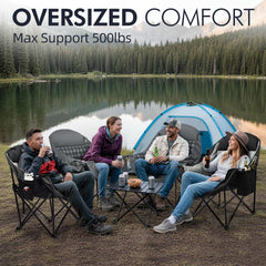 PUVASIA close-up of multi-layer high-density padding and 600D fabric for cushioned durability
