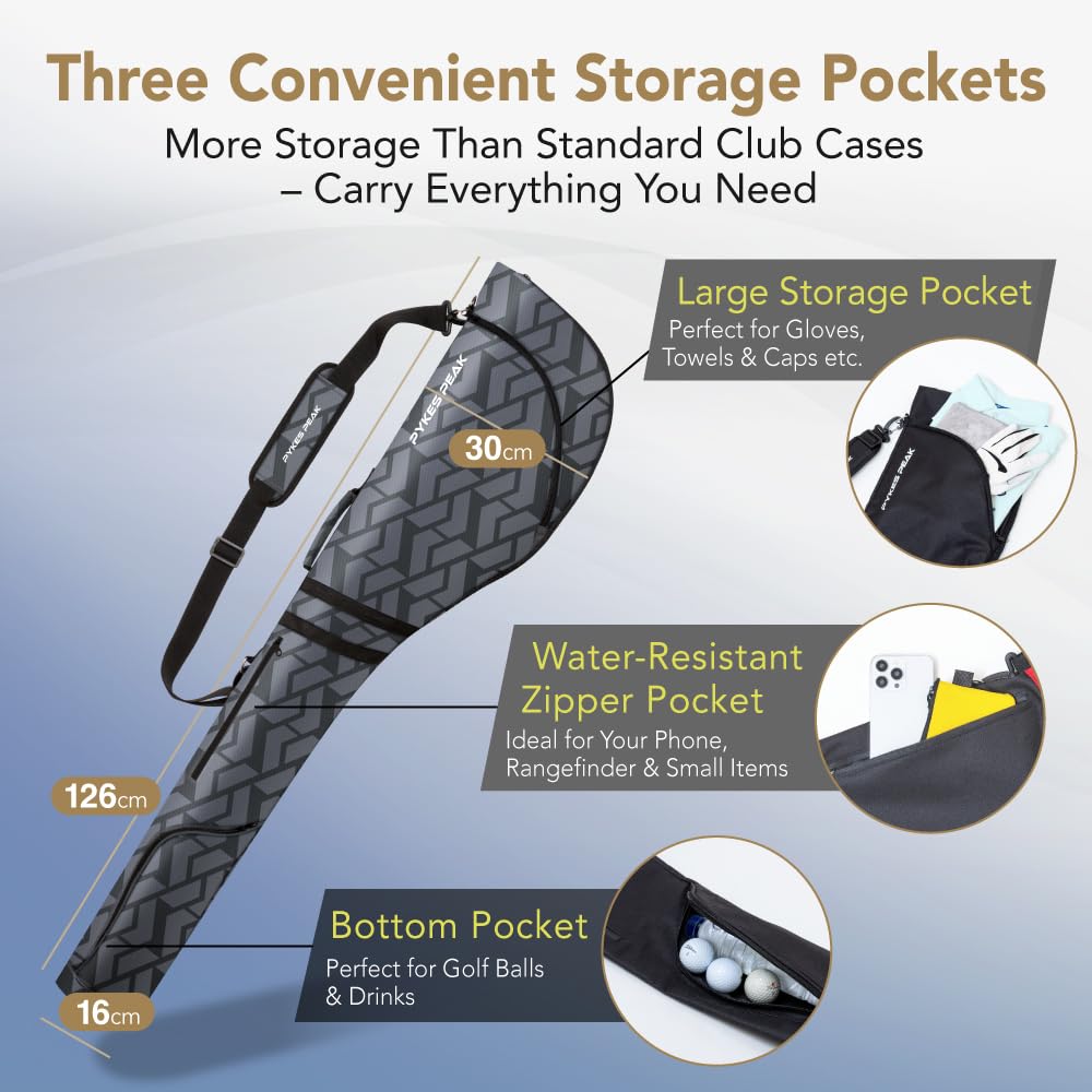 PYKES PEAK folded compact storage saving trunk space for travel convenience