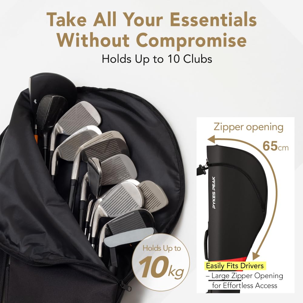 PYKES PEAK padded shoulder strap detail reducing strain and wicking sweat