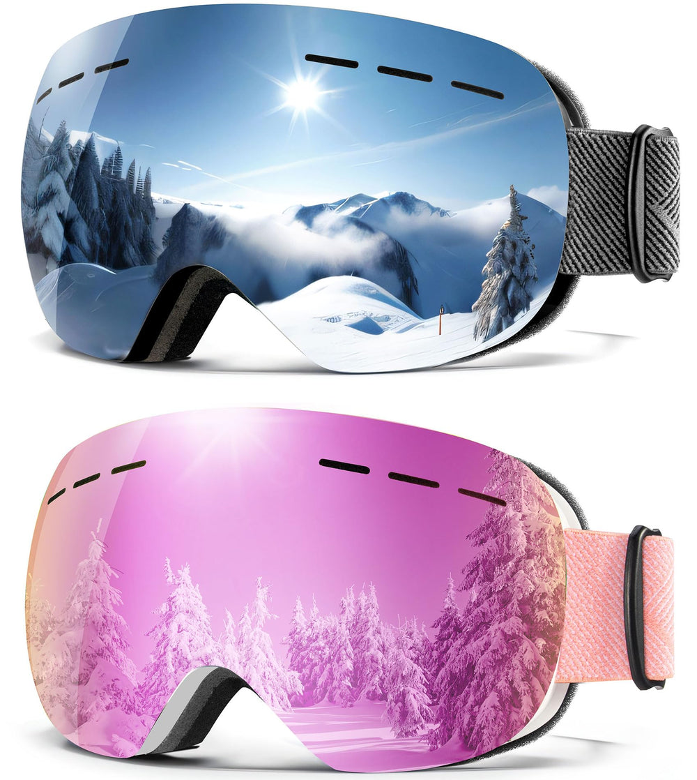 QALLY front view white frame silver lens showing clear field of vision and UV protection