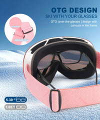 QALLY lens close-up showing mirror finish and anti-fog treatment benefit