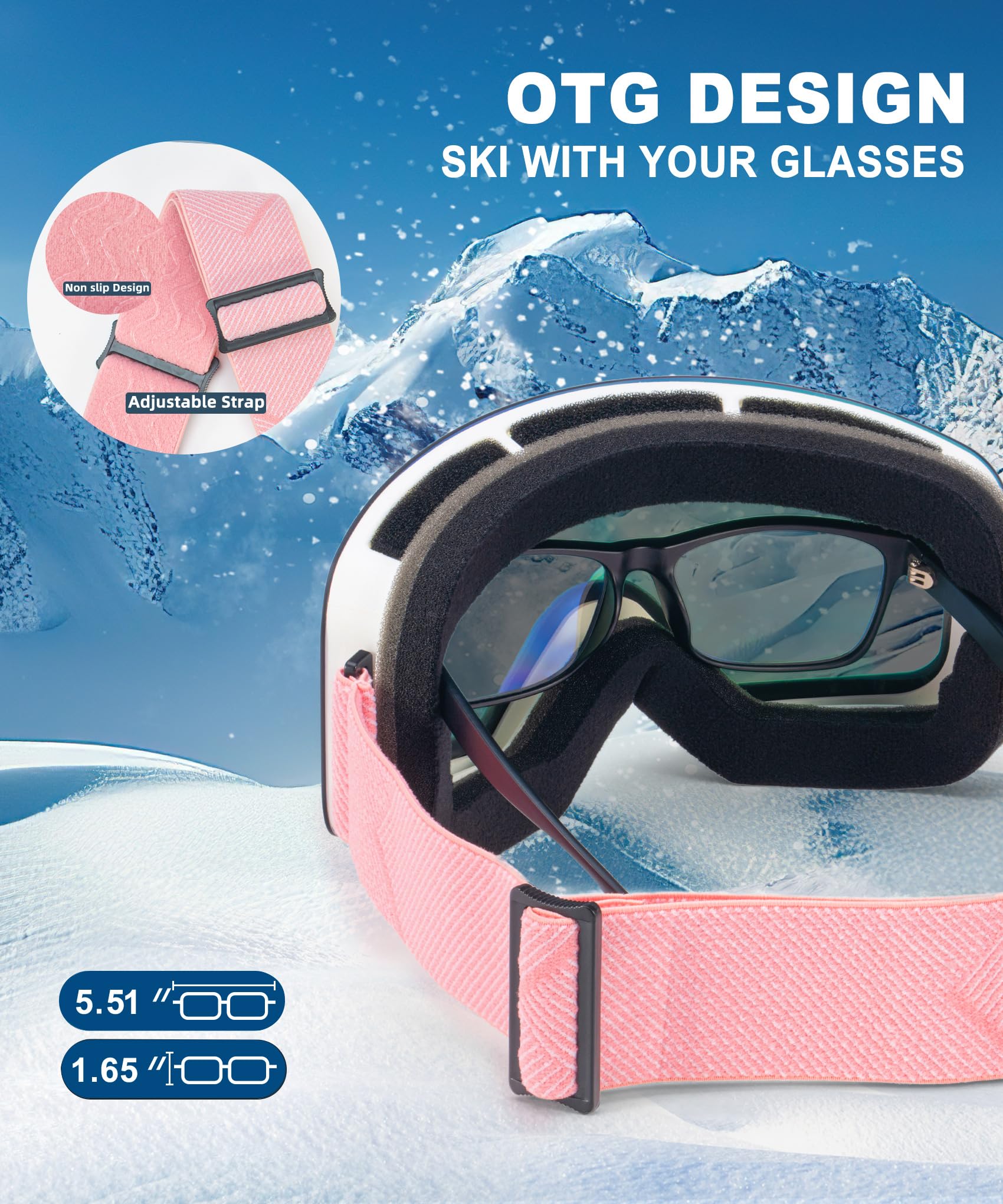 QALLY silver lens detail showing anti-glare finish and contrast benefit