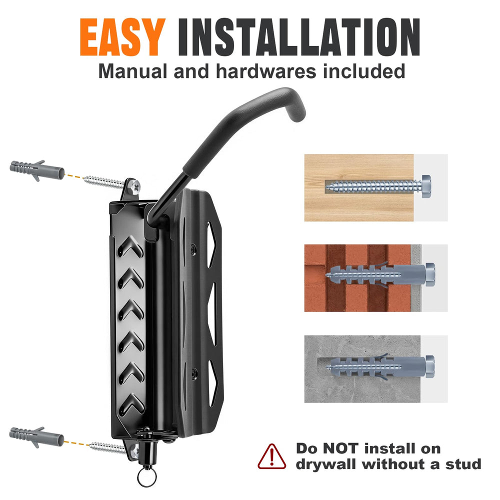 QAQ included screws and instructions ready for straightforward installation