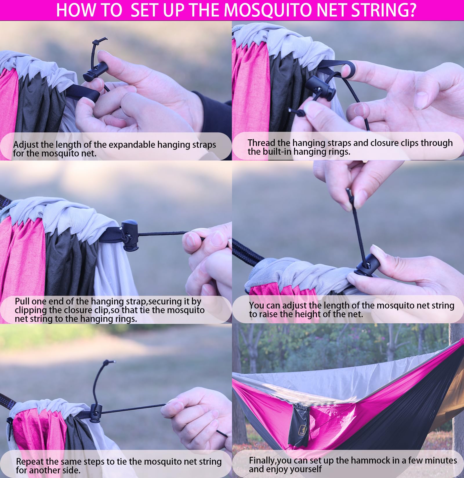 Qevooon hammock in use with two people lounging, roomy comfort for couples outdoors