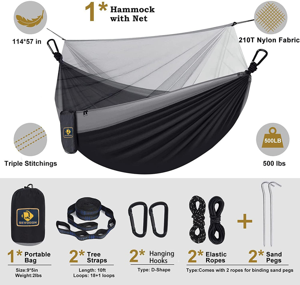 Qevooon packed sack size comparison illustrating portability for travel