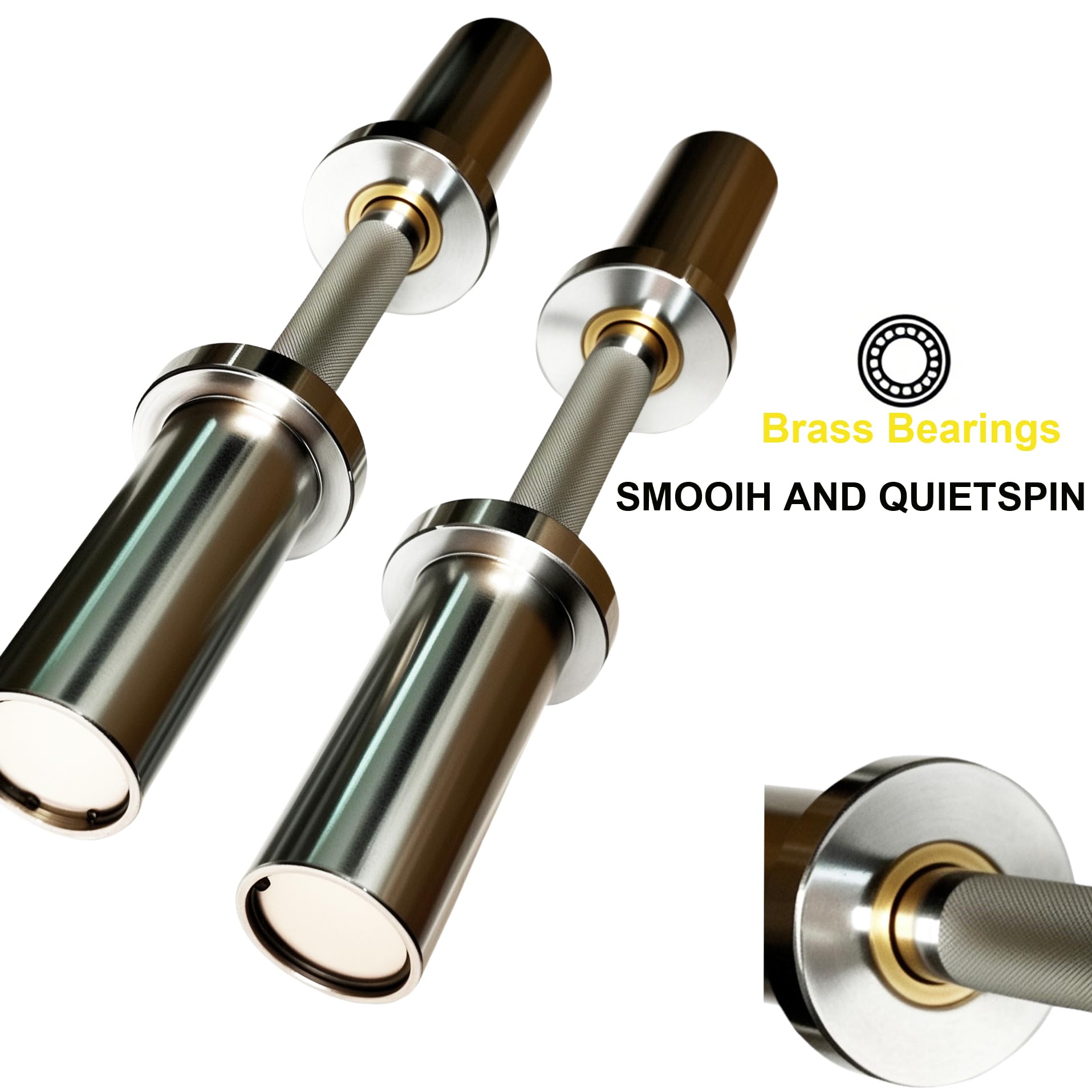 qibylift close-up of diamond knurl providing secure non-slip grip for confident lifting