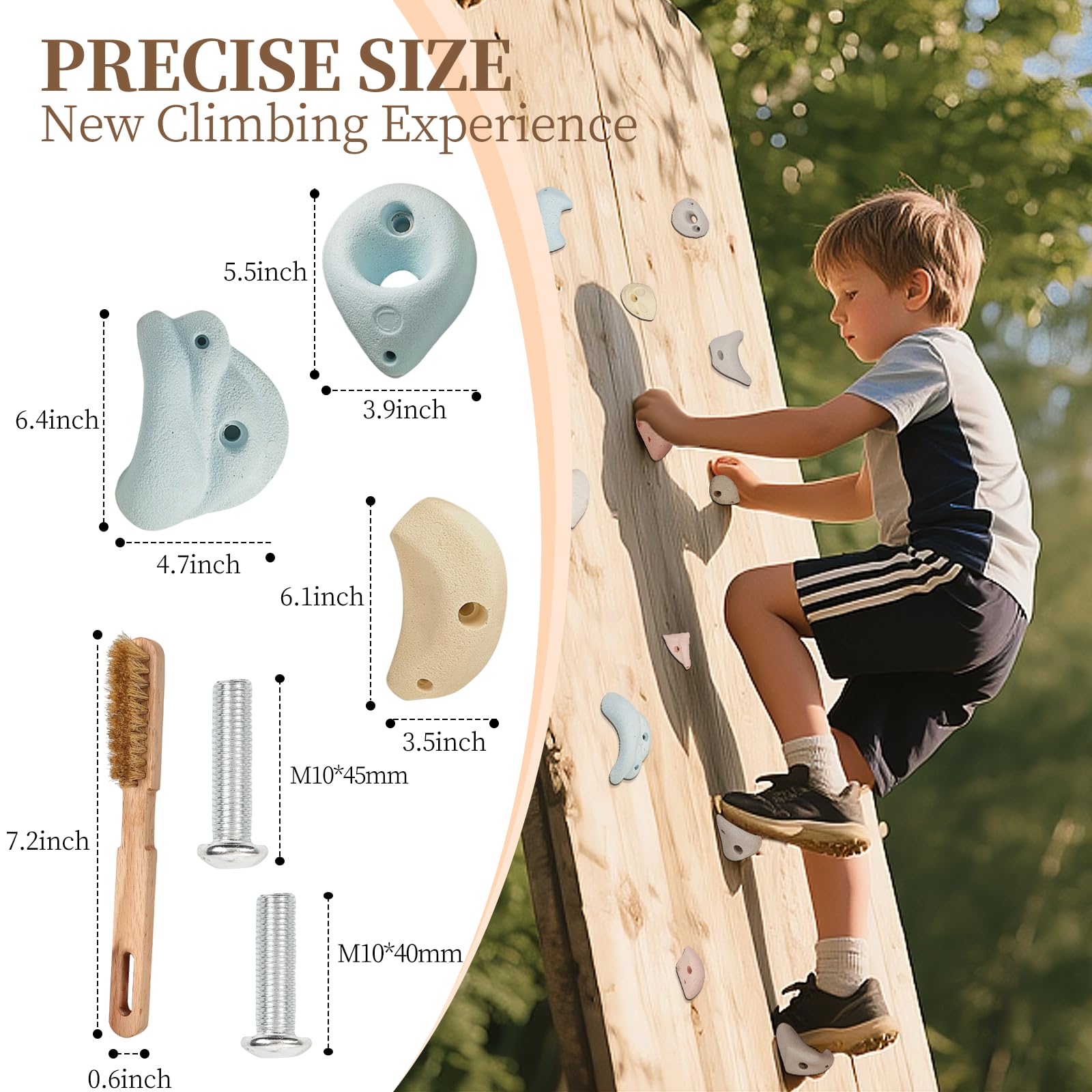 Qicrdvi overhead display of jugs pinches slopers pockets for variety