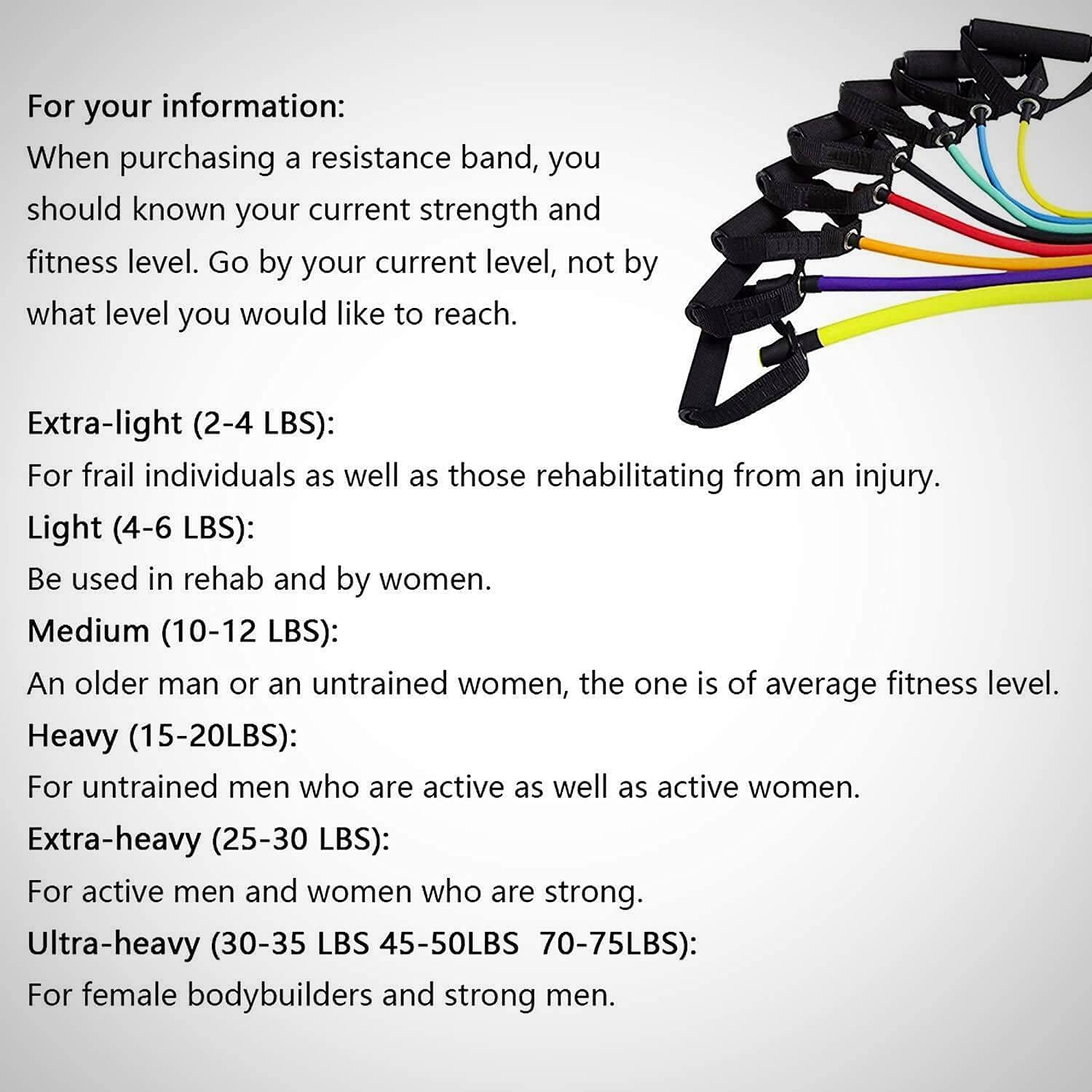 QINWEIKOO bands laid next to ruler showing 53.14 inch length for exercise versatility