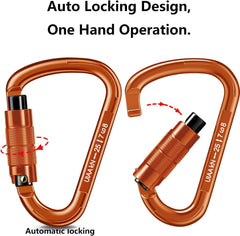 QIWYMHW twistlock mechanism close-up showing tactile one-hand locking benefit