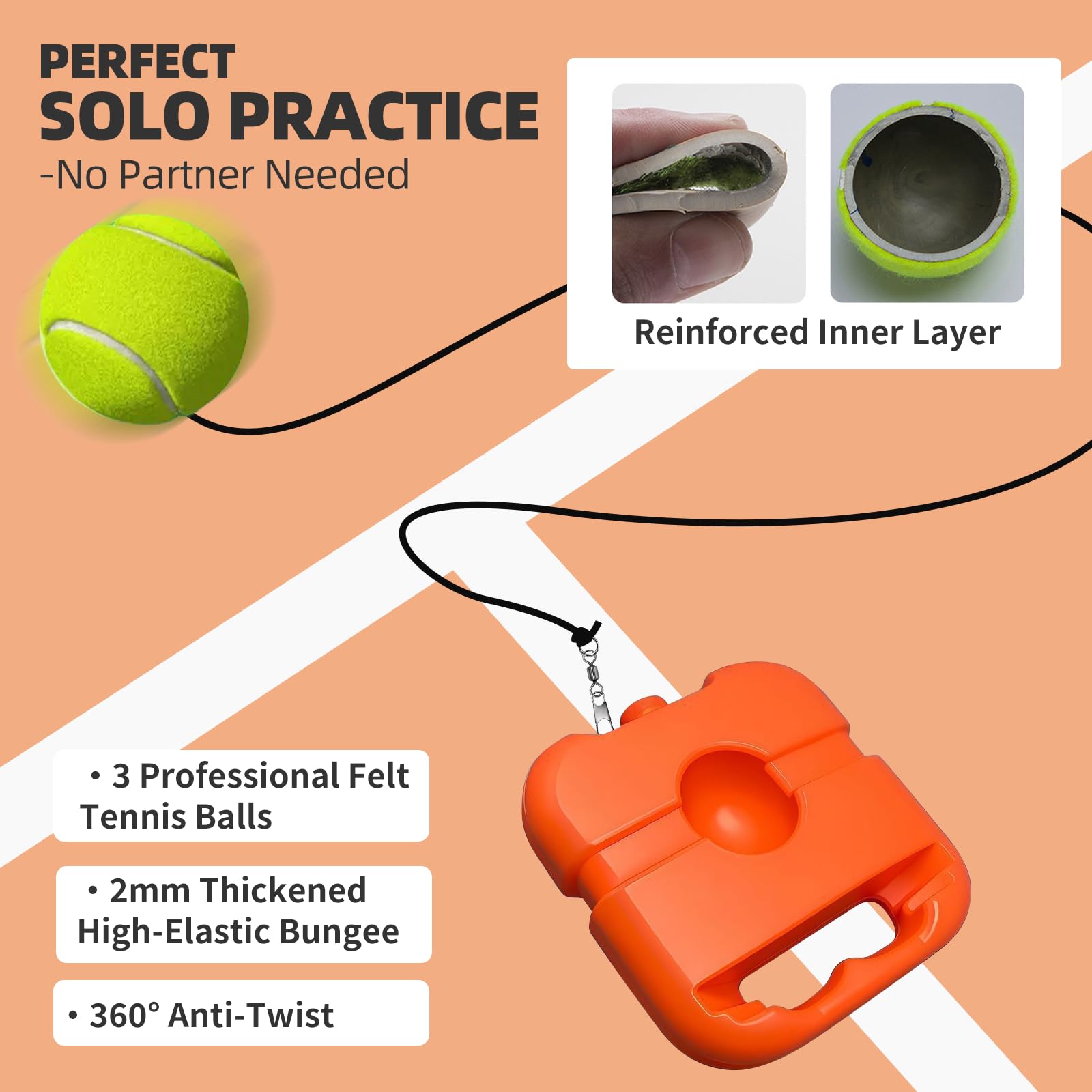 Qiyibei tournament-grade felt balls close-up highlighting consistent bounce and durable texture