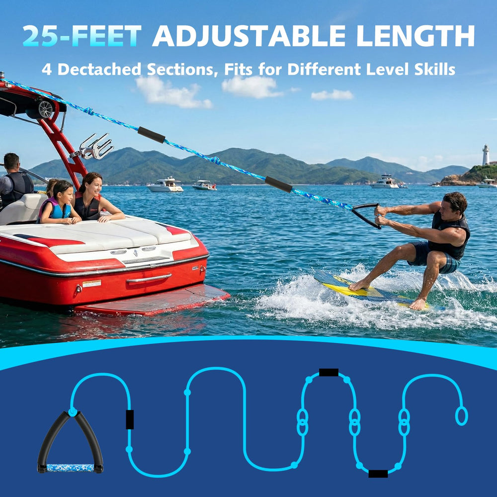 QLOOASEA storage bag and rope keeper keeping kit tangle-free
