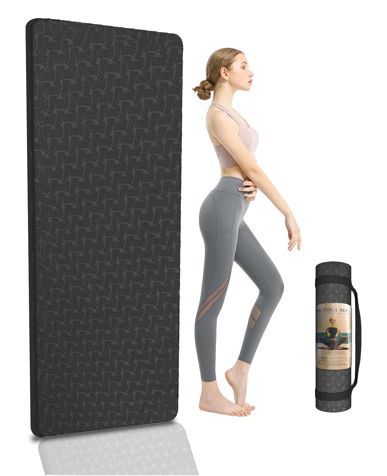 QMKGEC mat on grass demonstrating outdoor use and moisture protection