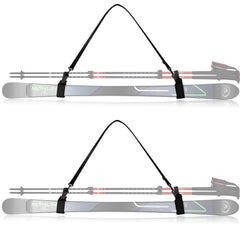 QOGIR front view strap and poles showing compact transport benefit