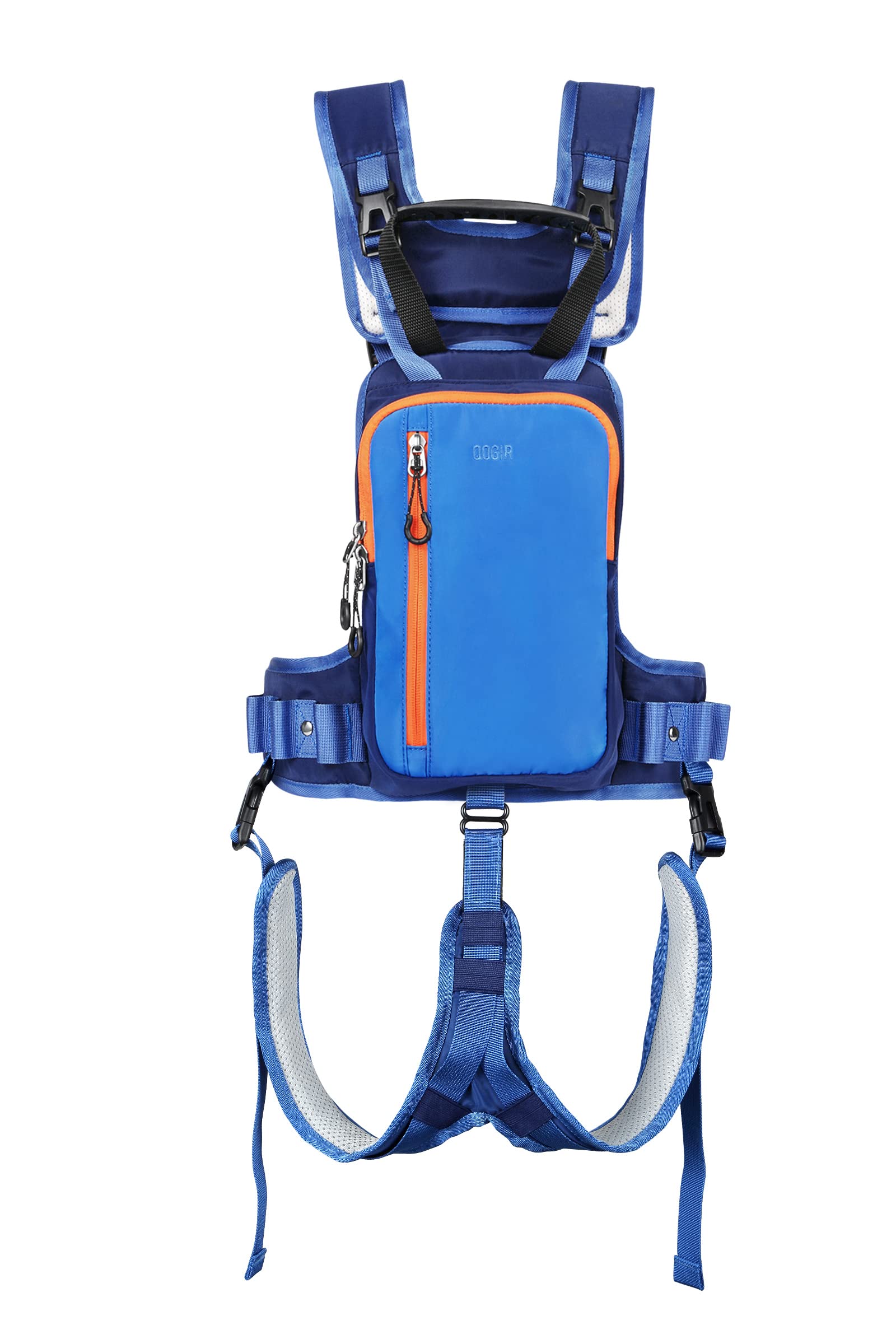 QOGIR padded seat closeup demonstrating cushioned comfort for child