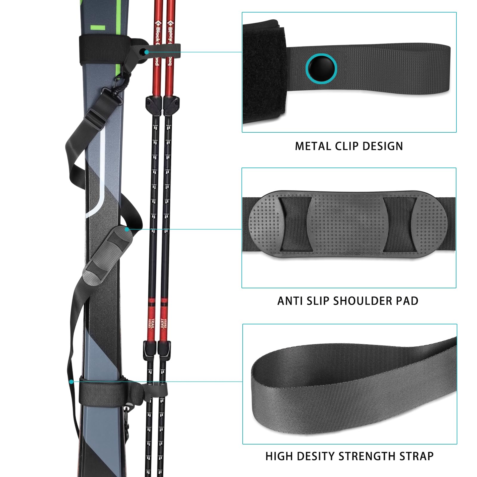 QOGIR shoulder pad close-up for comfort and reduced pressure