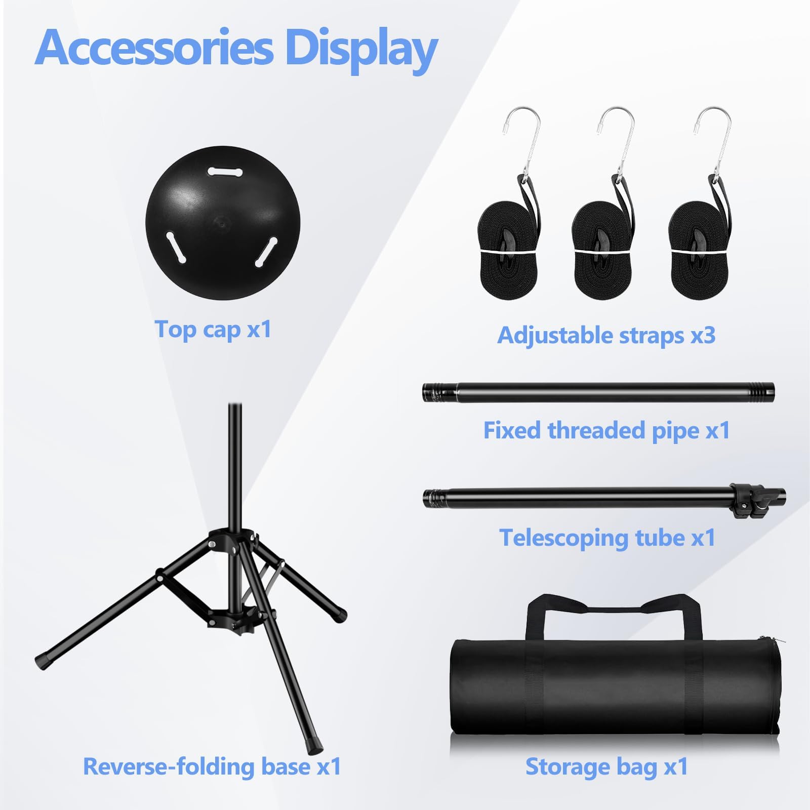 Qoolfoto pole folded in carry bag showing portability and easy storage benefit