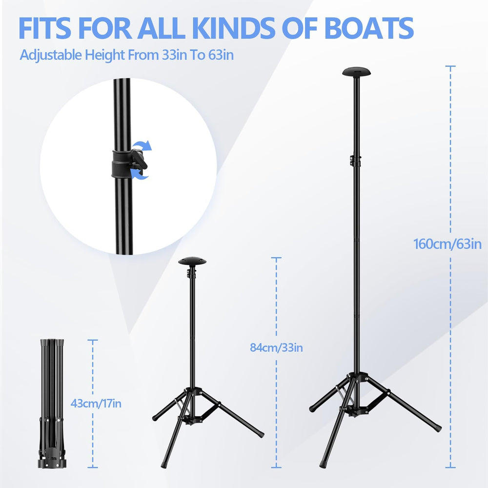Qoolfoto tripod base detail showing triangular stability for wind resistance benefit