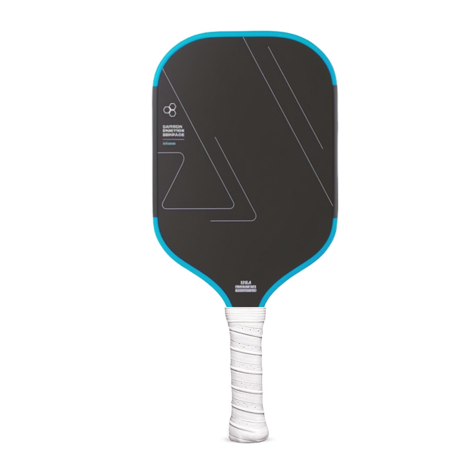 QPVZX T700 front view showing paddle shape and branding for clear identification and appeal