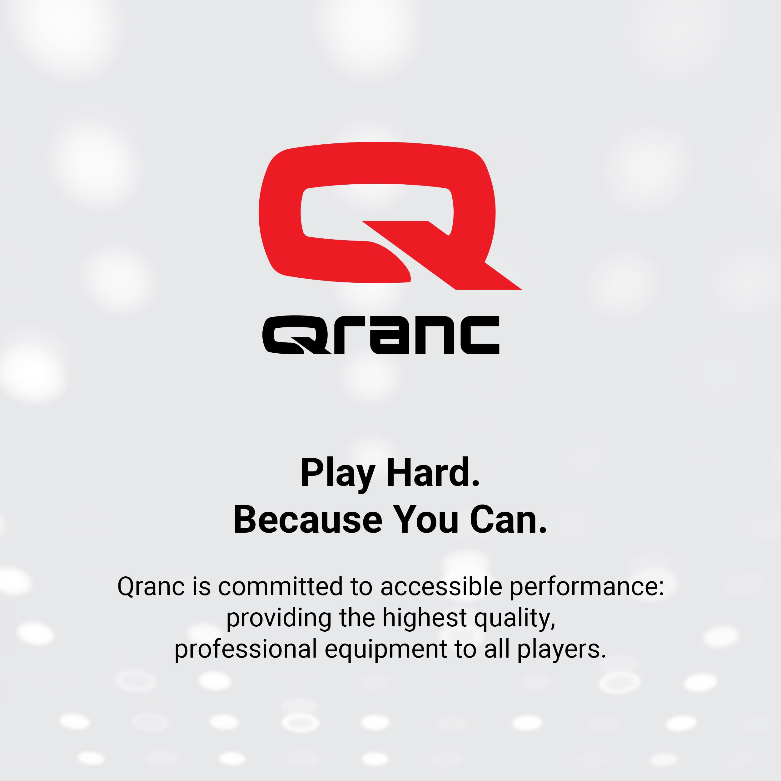 QRANC eight-pack layout displaying enough balls for drills and continuous match play