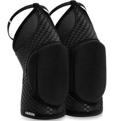 Queen Wear front view showing knee pad fit and silhouette for reliable protection
