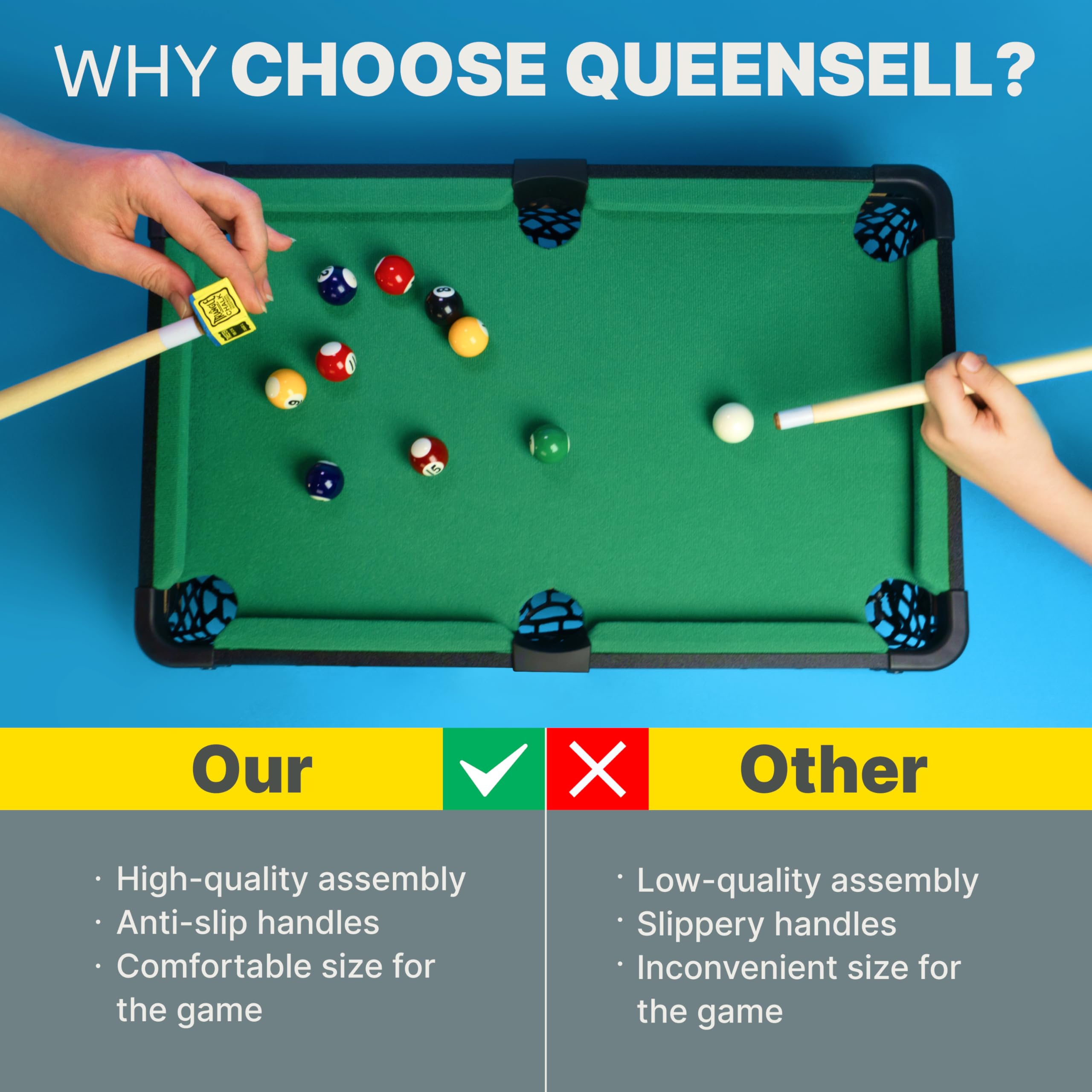 Queensell packed box ready to ship illustrating safe packaging and transport
