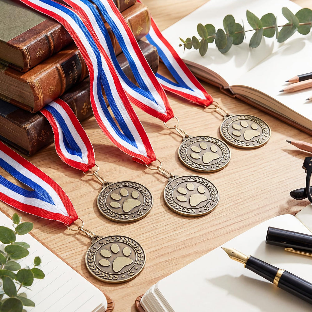 Quelay blank back of medal showing engraving area for personalized keepsakes