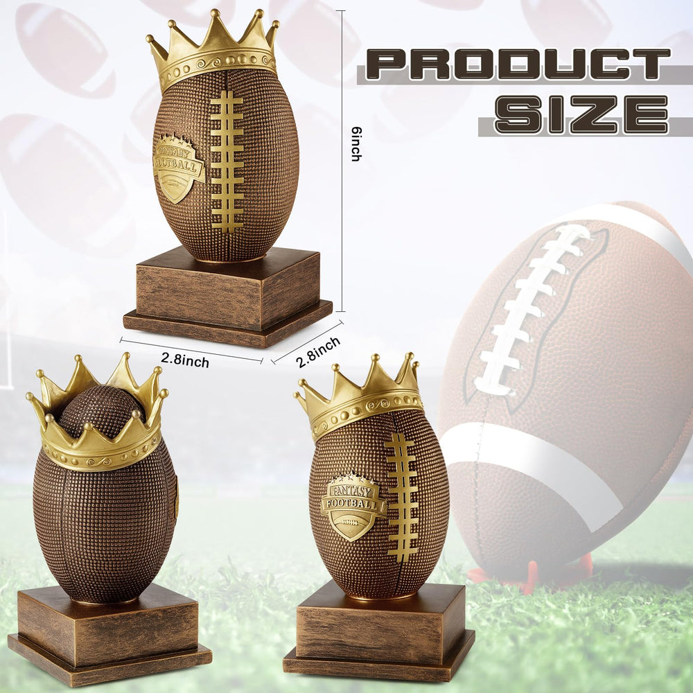 Quelay close-up of resin texture highlighting sculpted football and durable finish benefit