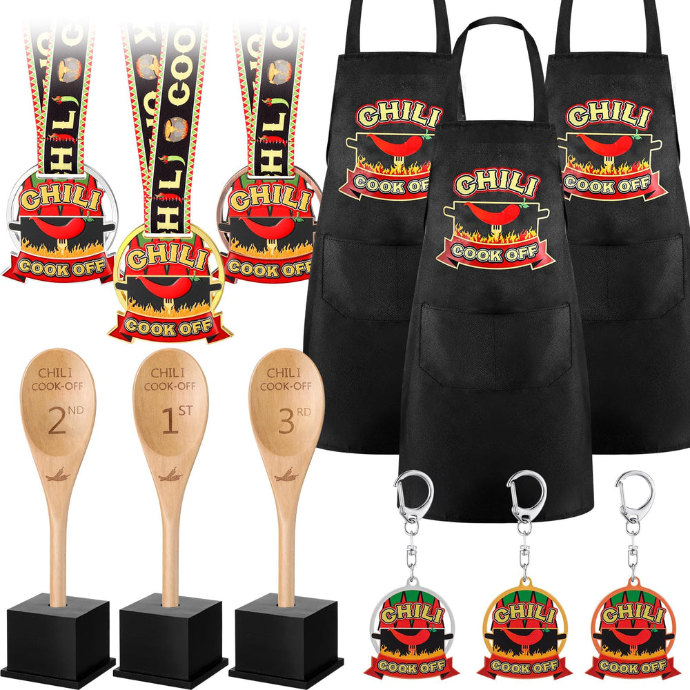 Quelay front packaging showing the 12-piece chili prize set and complete contents