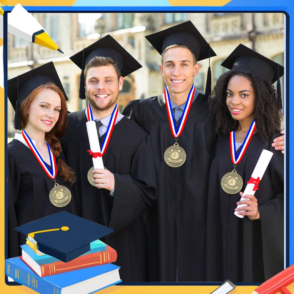 Quelay group awards display with 60 medals arranged for fast distribution at events