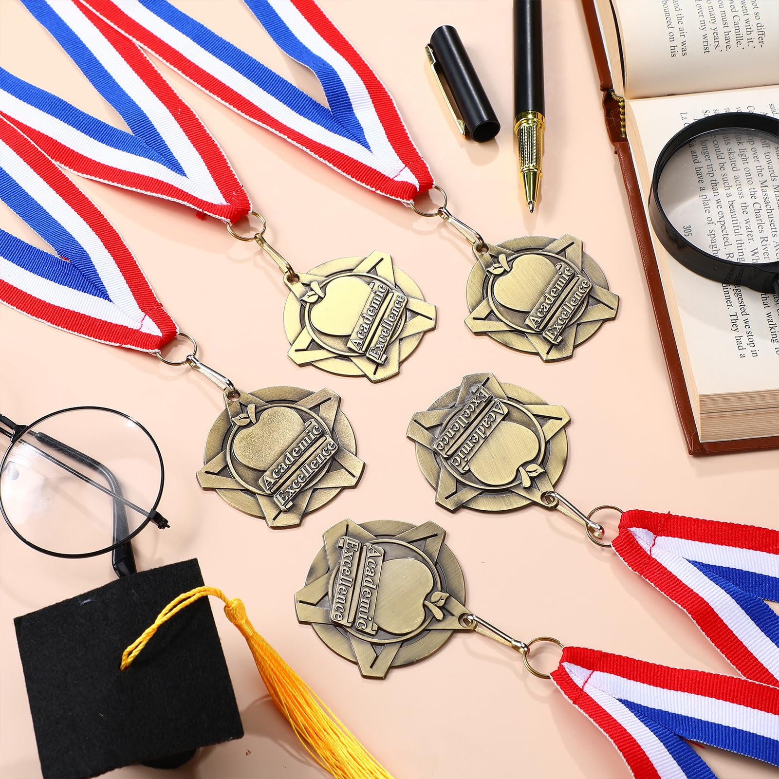 Quelay medal edge and thickness close-up, durable metal forging for long-lasting keepsakes
