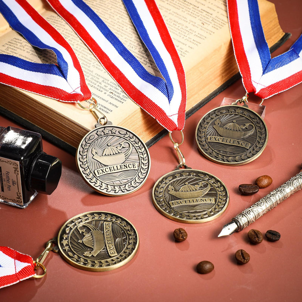 Quelay medal worn around neck demonstrating visible pride and easy fit