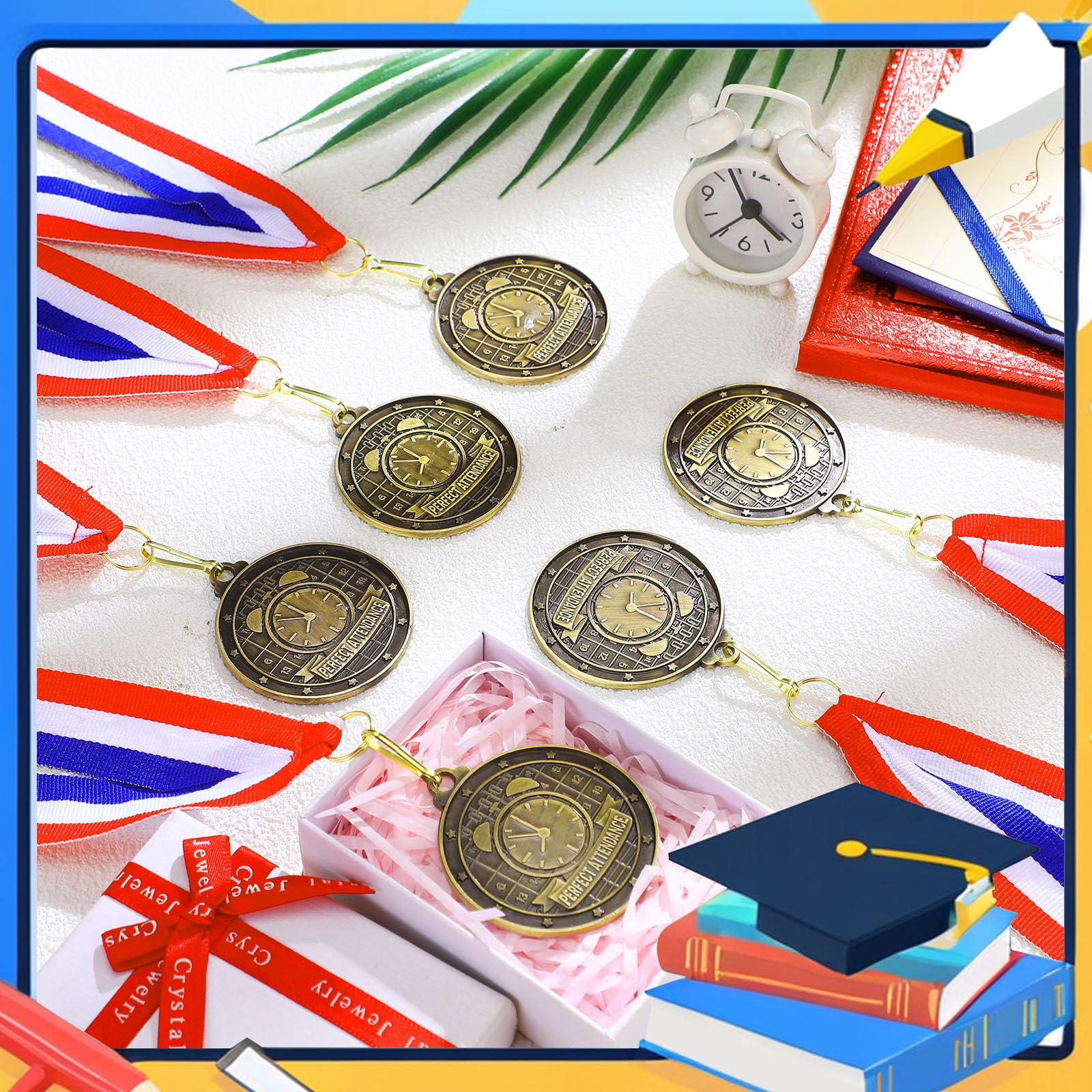 Quelay scale comparison in hand illustrating 2-inch medal size and wearable comfort