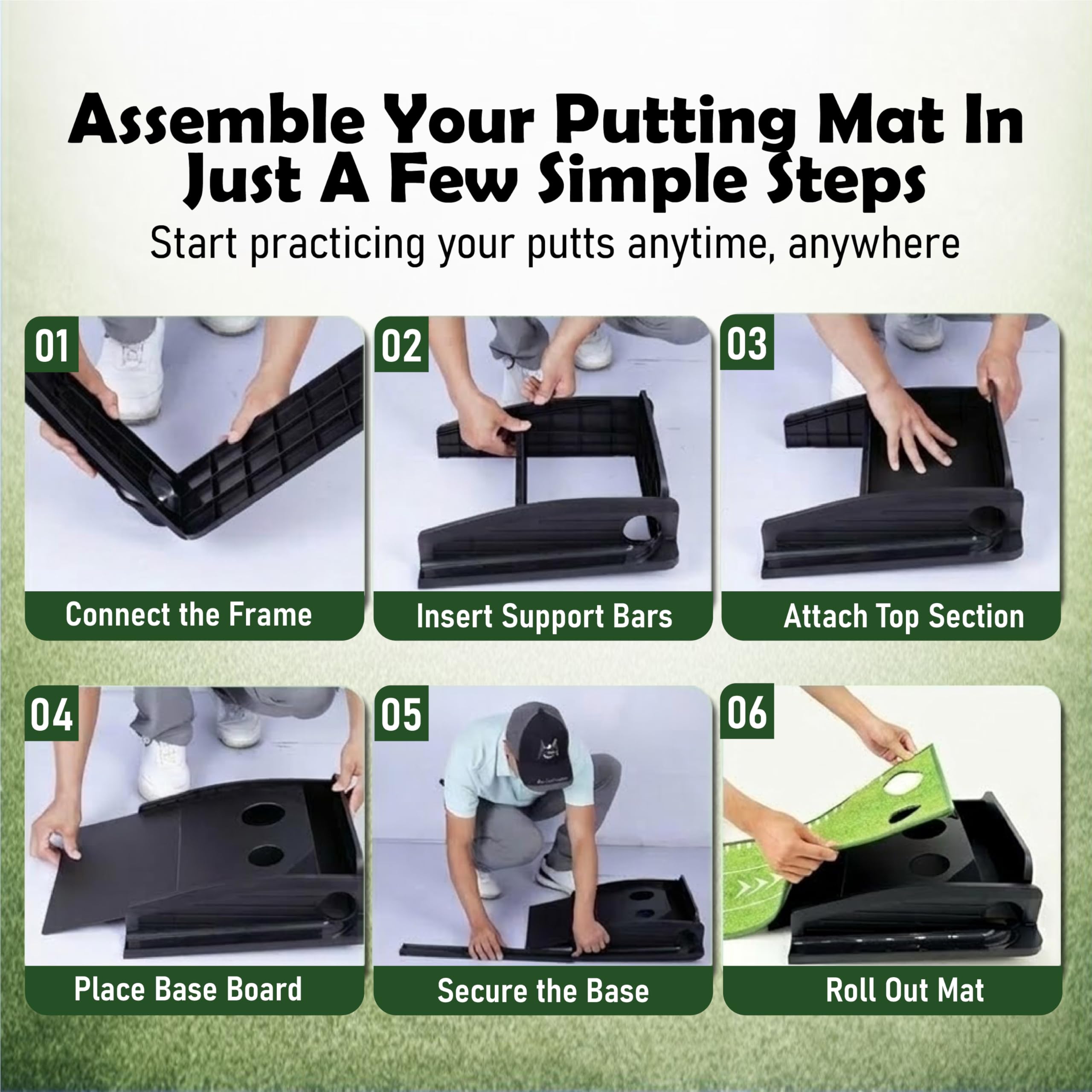 Questefy dual holes side view offering two difficulty options for practice benefit