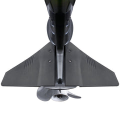 QUICKMARINER front view of hydrofoil stabilizer showing mounting profile and fit benefit