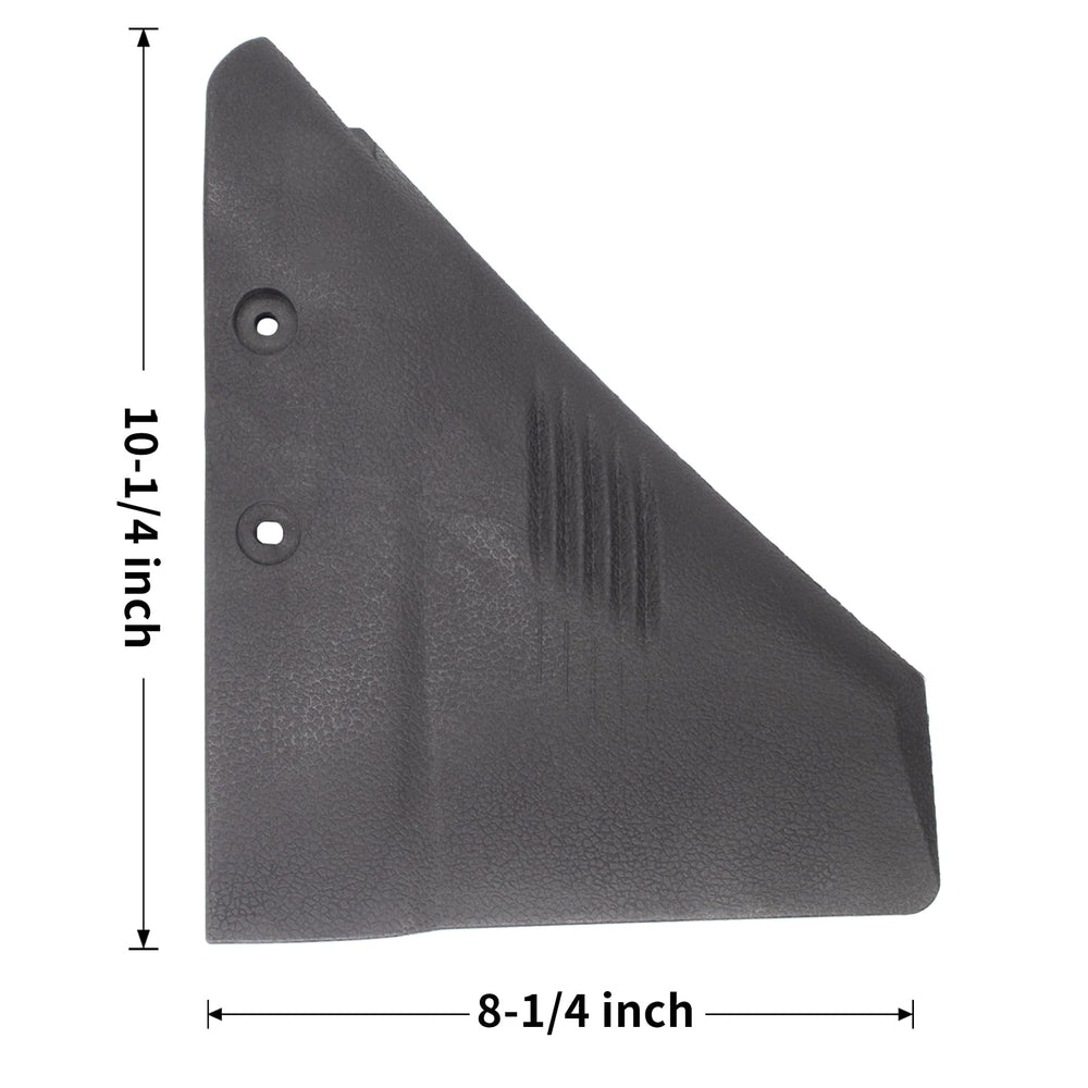 QUICKMARINER hydrofoil beside ruler showing dimensions for correct sizing benefit