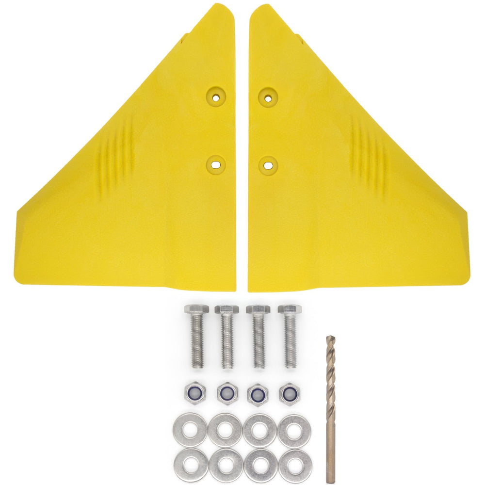 QUICKMARINER underside wing profile close-up demonstrating lift and reduced drag benefit