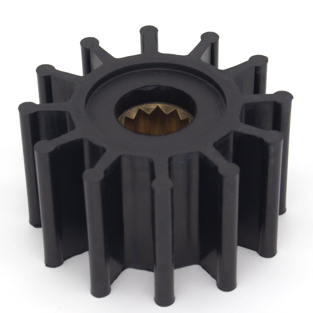 QUICKMARINER impeller installed in Volvo Penta pump demonstrating correct fitment