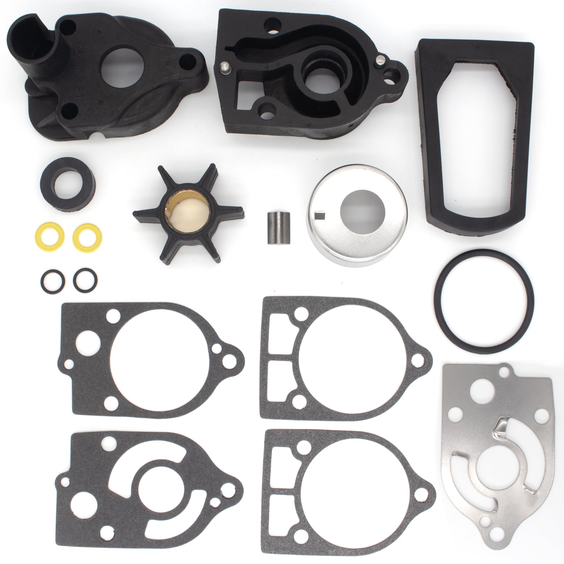 QUICKMARINER components size comparison illustrating comprehensive kit coverage