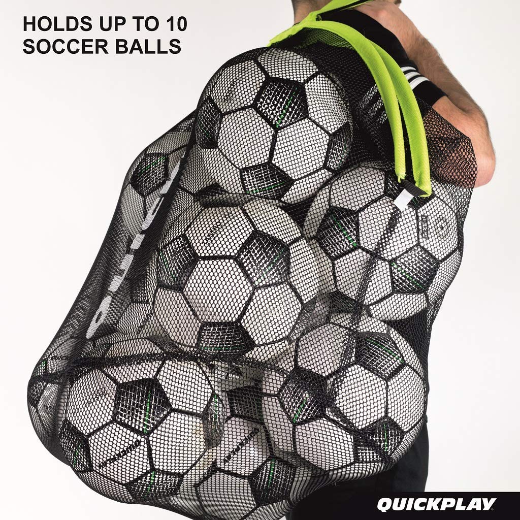 QuickPlay Target Sax closeup of knotless mesh and hinge for durable ball capture