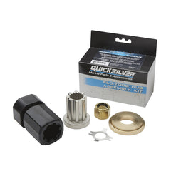 Quicksilver front packaging showing 8M0150152 and easy identification benefit