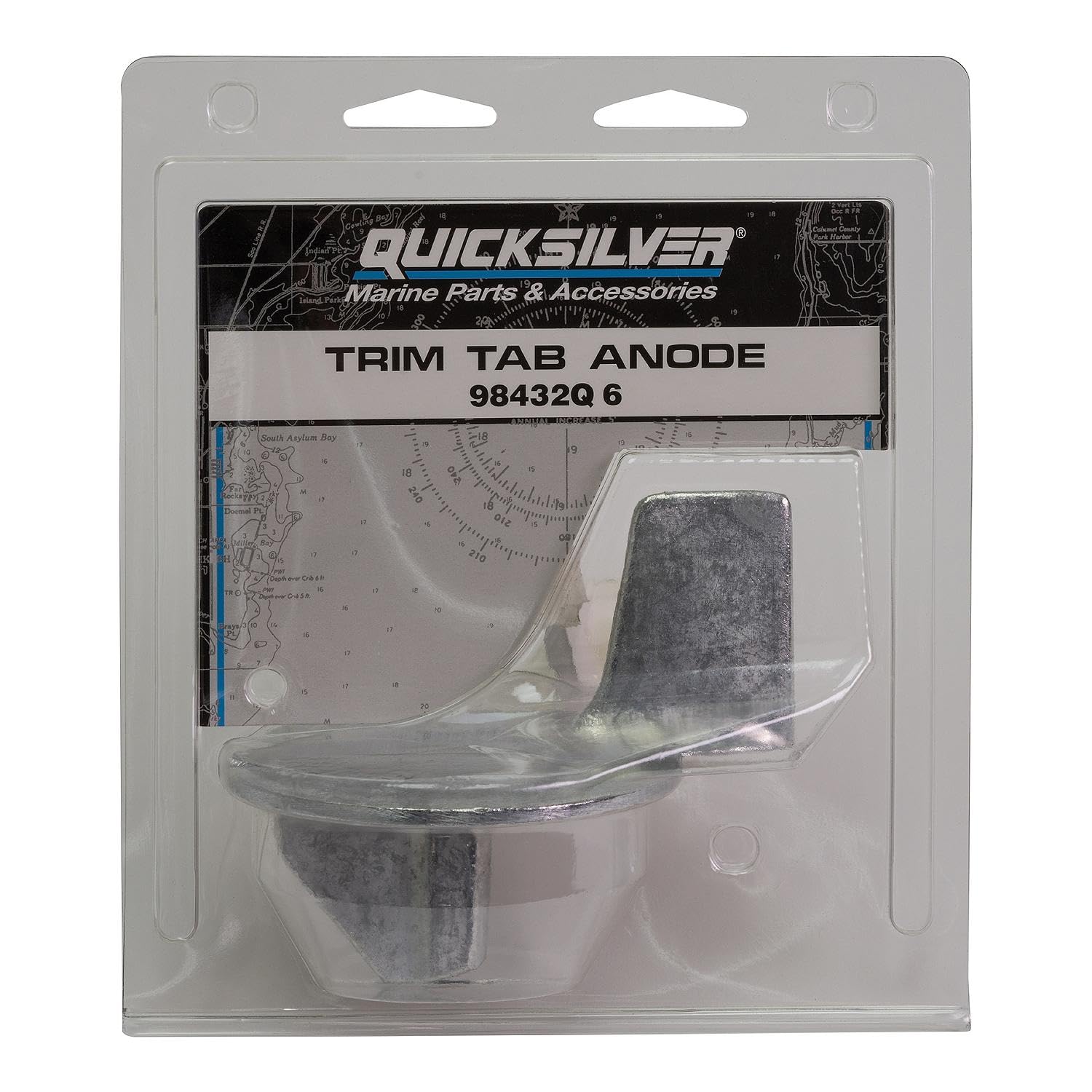 Quicksilver anode close-up texture highlighting durable zinc corrosion protection