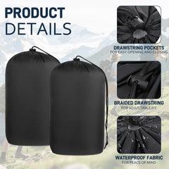 Quinnsus drawstring and buckle detail demonstrating quick secure closure